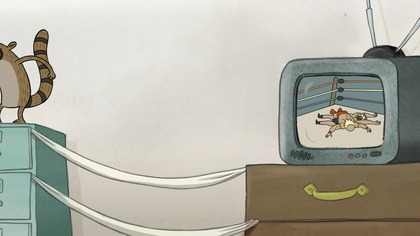 Regular Show. S01E01 [10Bit][1080p. WEB-DL. H265-FT][Dubbing PL]