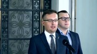 Łukasz Szumowski złożył dymisję.  Konferencja prasowa Konfederacji.  Robert Winnicki, W.  Skalik
