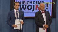 Konferencja prasowa partii KORWiN - Przygotowania Polski do wojny światowej
