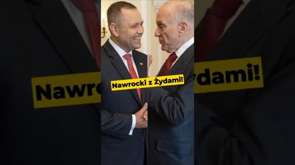 Nawrocki z Żydami! Pytanie do braunistów i konfiarzy! #polityka #prezydent #Nawrocki #Trump #Izrael
