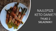 Keto kuchnia - najlepsze keto szparagi - tylko dwa składniki!