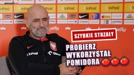 Michał Probierz wykorzystał pomidora.  Ależ pewność siebie!