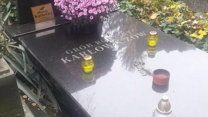 przed Grobem Marcina Karłowicza