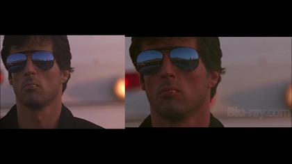 Cobra (1986) Por&oacute;wnanie obrazu 4:3 fullscreen DVD vs 16:9 BD - Kt&oacute;re proporcje obrazu wolisz?