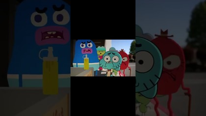 Gumball and his amazing aim 