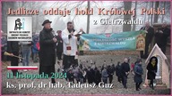 Jedlicze oddaje hołd Kr&oacute;lowej Polski z Gietrzwałdu 11 listopada 2024r.