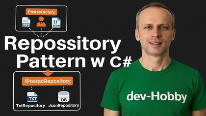 C# Refaktoring do Clean Architecture  Repository Pattern [ 2/6 ] - [ C# OOP Kurs cz. 7 ]