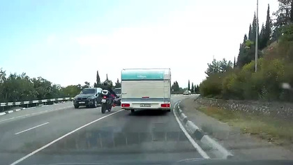 Tak się kończy jazda pod prąd