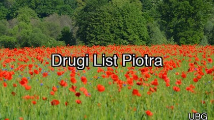 22. UBG - 2 List Piotra