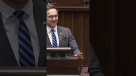 Poseł Buda rzucił sucharem w sejmie