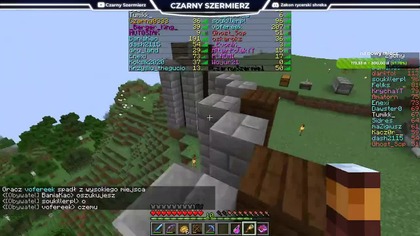 Streamek z naszego serwera mc po krótkiej przerwie