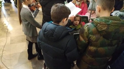 Schola Aniołki z Markuszowa - Jezusa narodzonego - 1 stycznia 2020 r.