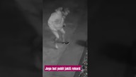 Ten but nieźle wyfrunął.  Ciekawe czy gość go potem znalazł.