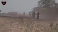 Wojna Rosja- Ukraina Ukrainian Azov FPV elite Drones wiped out one by one Russian Motorcycle Troops