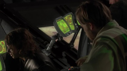 gwiezdne wojny część trzecia zemsta sith&oacute;w | awaryjne lądowanie na coruscant | uszkodzony krążownik zaczyna spadać przez atmosferę.anakin odważny pilot musi poprowadzić więdnący statek w d&oacute;ł na powierzchnię coruscant.napięcie związane z ponownym wejściem w atmosferę dzieli statek na p&oacute;ł,ale anakin utrzymuje przednią część statku w locie.