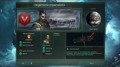 Stellaris Timelapse - Authoritarian vs Egalitarian