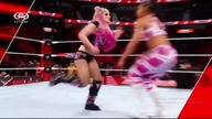 Alexa Bliss vs Bianca Belair disqualification 2023-02-21 WWE RAW