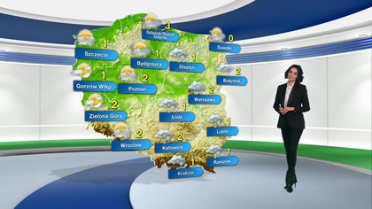 Prognoza pogody na TVN Meteo (19. 01. 2023)