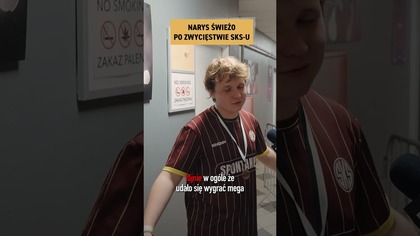 Narys świeżo po zwycięstwie SKS-u nad Barsami