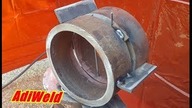 Pipe Welding - 2G Position -Step First Fitting Sample / Spawanie Rur MIG MAG Pozycja PC - Montaz Rur