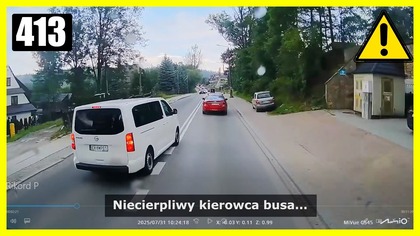Rikord Widjo #413 - Niebezpieczne i ryzykowne zachowania na polskich drogach