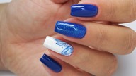 Blue leaves/  Star Nail & cuccio