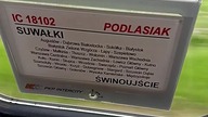 IC 18102 Podlasiak Suwałki - Świnoujście - 3 najdłuższa trasa PKP w Polsce, 951 km przez Warszawę!