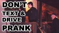 Epic Dont Text and Drive Prank by Tom Mabe