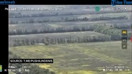 Czołg zatrzymuje nazistowską karawanę. RU dnazyfikacja