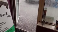 Grad w lipcu...  / Sudden hail in july...