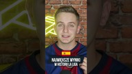 NAJWIĘKSZE WYNIKI W HISTORII La Liga #shorts