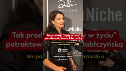 Tak produkcja Nigdy w życiu potraktowała Joannę Jabłczyńską @Wideoportal