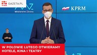 Morawiecki: W połowie lutego otwieramy hotele, kina i teatry