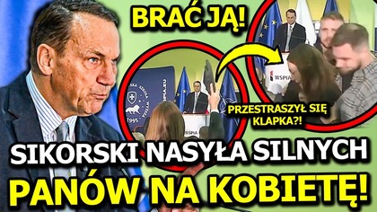 SZOK! SIKORSKI NASYŁA SILNYCH PANÓW NA WŁASNYCH WYBORCÓW! TO SIĘ W PALE NIE MIEŚCI!