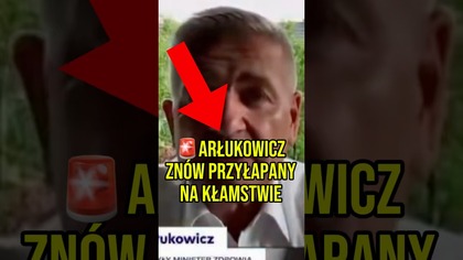ARŁUKOWICZ PRZYŁAPANY NA BEZCZELNYM KŁAMSTWIE WS.  LEKARZA MILIONERA DAWIDA KACPRZYKA!