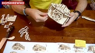 773b. Mały majsterkowicz: Ugears Hurdy Gurdy - Lira korbowa 1:1