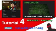 4 Modelujemy trawę ze zdjęcia #blender krok po kroku #tutorial ogrodnictwo i architektura #pl #plant