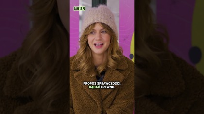 Aleksandra Grabowska ma druga prace.  Nie tylko gra w filmach i serialach #shorts