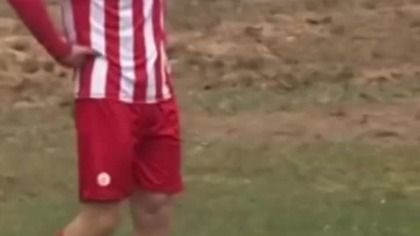 Gazem w stronę piłkarzy? Scena z meczu Stal Jasień Dozamet Nowa Sól #football #soccer #sports