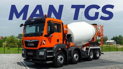 Prowadziliśmy betonowego potwora! | MAN TGS 32. 420