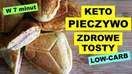 PIECZYWO NISKOWĘGLOWODANOWE - Szybki PRZEPIS | Keto Chleb, Zdrowy Chleb