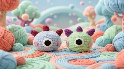 Szydełkowy Kosmita Amigurumi Krok Po Kroku Tutorial Szydełkowy cz. 2 #699