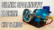 Test Mini Silnika SPALINOWEGO z Chin!  Hit and Miss + KONKURS!