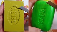 Soap Carving ASMR Relaxing Sounds no talking Satisfying ASMR Video #soapcarving #soapcuttingvideo