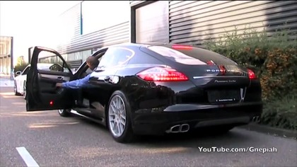 Porsche Panamera pokaz