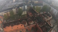 Katedra w Sosnowcu po pożarze