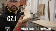 cz. 1 Dębowe listwy przypodłogowe - rozkrój materiału i frezowanie
