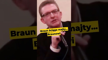 Braun ściąga majty Branunowi...  #Rosja #Putin #Braun #Konfederacja #Ukraina #polityka