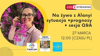 Polka w Turcji sytuacja na żywo z Alanyi 27. 03. 2026
