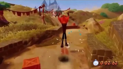 Crash Bandicoot 3 Warped - Toad Village Platinum Relic No Commentary